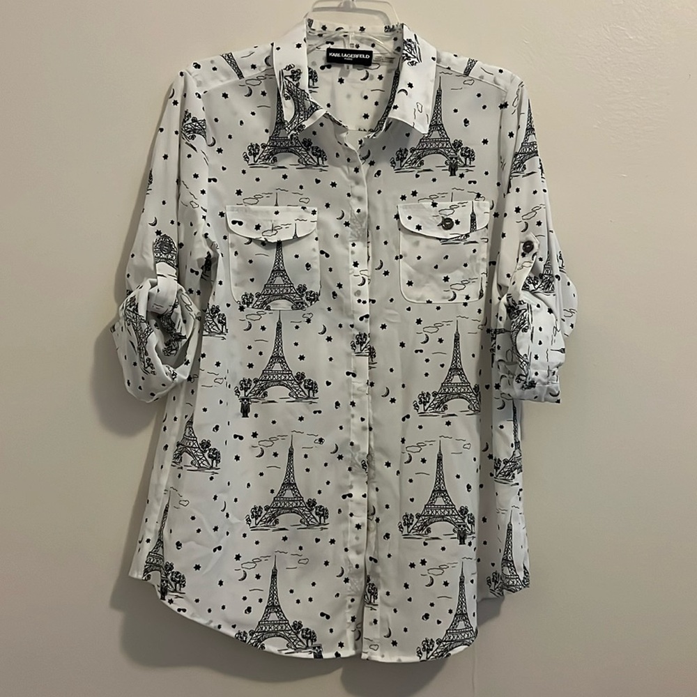 Karl Lagerfeld size M women top  used only once
